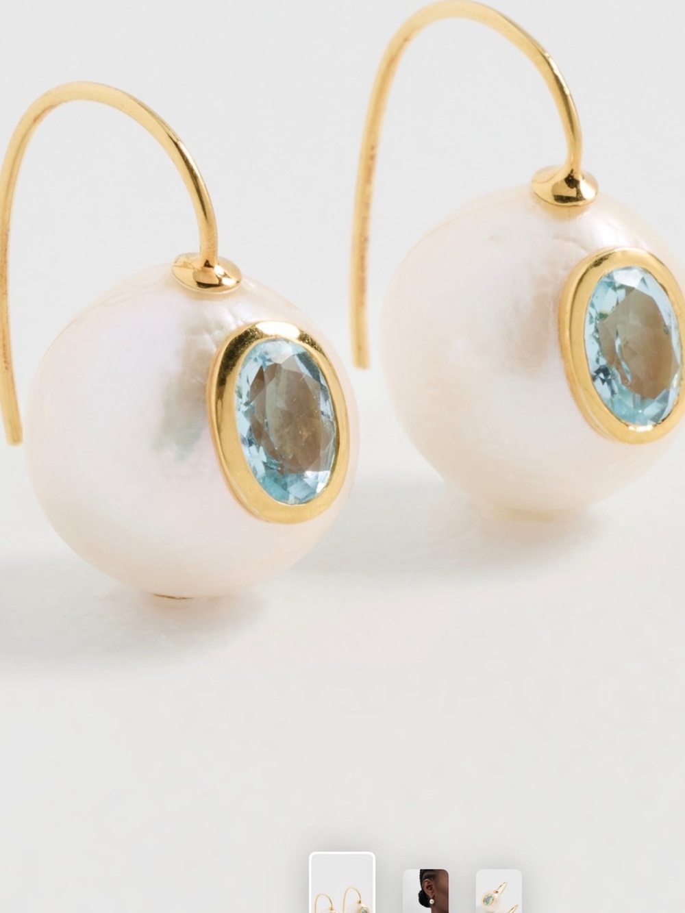 Lizzie Fortunato Pearl Pablo Earrings